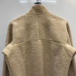 【曜日割引対象外】 パタゴニア PATAGONIA 90's USA製 レトロ カーディガン フリース ジャケット ベージュ Mサイズ 201MT-4635 VB