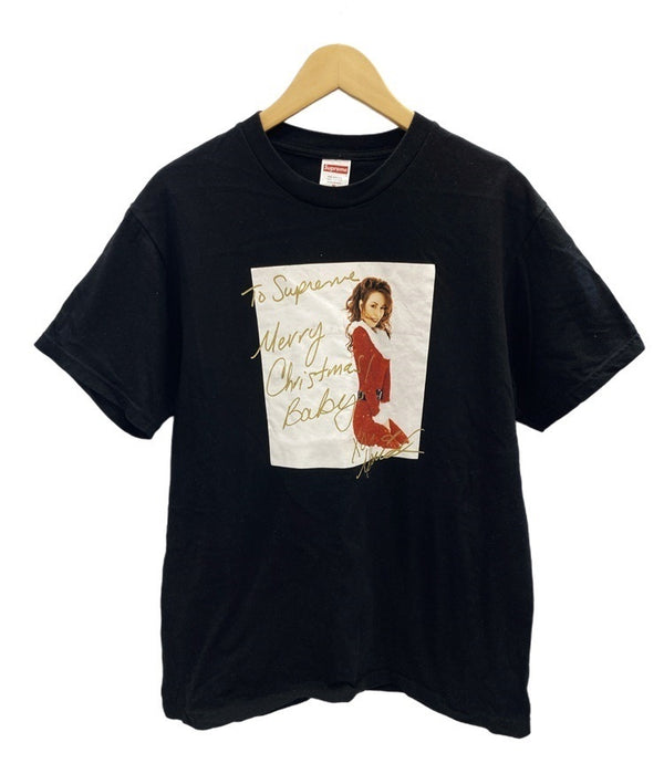 シュプリーム SUPREME Mariah Carey Tee S/S Tee マライアキャリー 黒 半袖 Tシャツ プリント ブラック Mサイズ 101MT-2344
