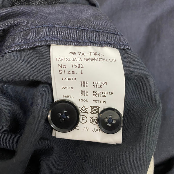 ブルーナボイン BRU NA BOINNE FTカーゴパンツ 7592 カーゴパンツ ネイビー Lサイズ 201MB-993