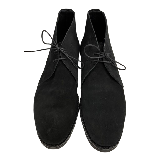 サンヨウヤマチョウ 三陽山長 チャッカブーツ 悠伍 Q7410-045 メンズ靴 ブーツ チャッカ ブラック 26.5cmサイズ 201-shoes1249