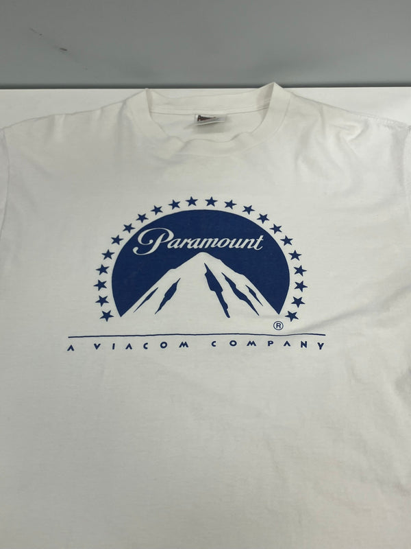 ヴィンテージ vintage 90’s 90s ONEITA パラマウント paramount pictures 企業T 映画T ムービーT US古着  Tシャツ ホワイト Lサイズ 101MT-3689