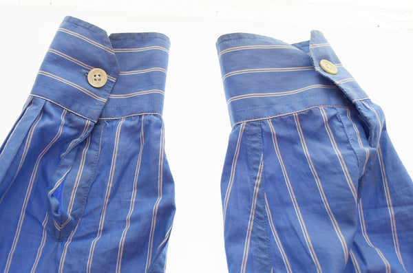 アワーレガシー OUR LEGACY BORROWED SHIRT  BLUE WHITE CLASSIC STRIPE ストライプ長袖シャツ M2222BBR  44 長袖シャツ ブルー 103MT-2937