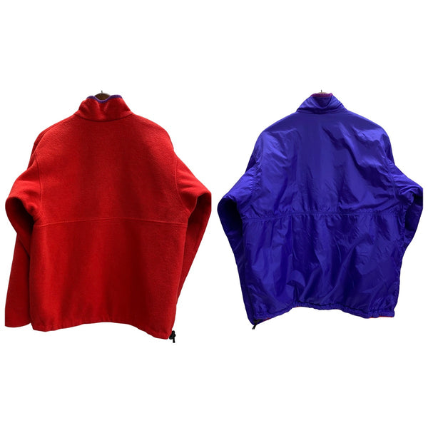 【曜日割引対象外】 パタゴニア PATAGONIA 80's グリゼード プルオーバー リバーシブル 29351 F9 ジャケット パープル Mサイズ 201MT-4636 VB