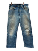 リーバイス Levi's 505 66前期 70s 70年代 Vintage ヴィンテージ ジーンズ デニムパンツ ジーパン ボタン裏5 ジッパーフライ 42TALON 青 無地 デニム ブルー 104MB-176