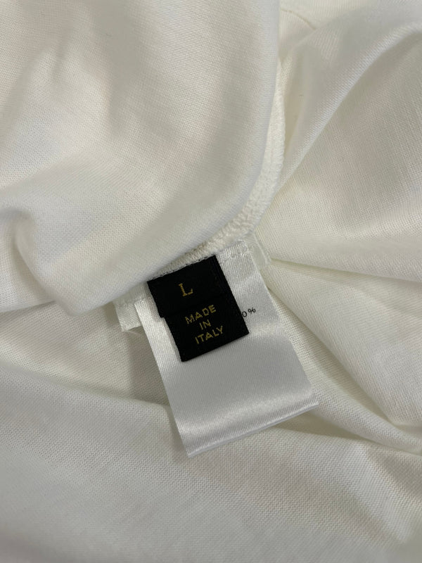 シュプリーム SUPREME 17AW ×LOUISVUITTON ルイヴィトン LV Box Logo Tee モノグラムボックスロゴTシャツ HDY92WJC8 Tシャツ ホワイト Lサイズ 101MT-4864