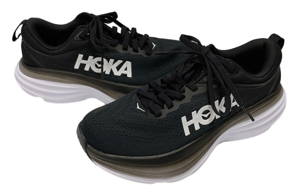 ホカ オネオネ HOKA ONE ONE M BONDI 8 ローカットスニーカー 黒 F27222E レディース靴 スニーカー ブラック  22.5cm 101-shoes1586 | 古着通販のドンドンサガール