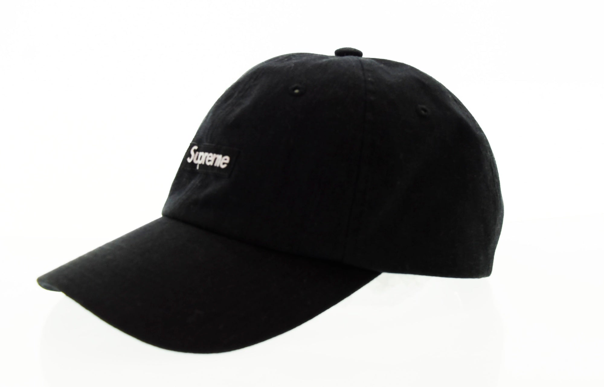 シュプリーム SUPREME CORDURA Small Box Cap コーデュラ ナイロン スモール ボックスロゴ キャップ 黒 帽子 メンズ帽子  キャップ ブラック 103H-21