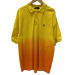 アベイシングエイプ A BATHING APE 1J30112001 半袖ポロシャツ イエロー XLサイズ 201MT-4817