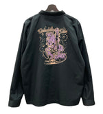 グッドロッキン GOOD ROCKIN' ROCKABILLY CAT スウィングトップ ロカビリー ルード 黒 ジャケット プリント ブラック Lサイズ 104MT-1792