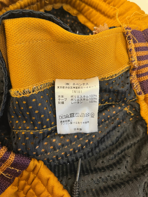 ニードルス Needles トラックパンツ ラインパンツ マスタード×パープル IN181 ボトムスその他 イエロー SSサイズ XS 101MB-785