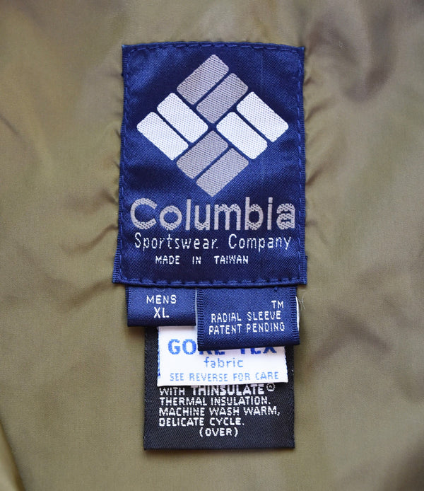 コロンビア Columbia 80s ダックハンターカモ GORE-TEX ゴアテックス ジャケット マルチカラー LLサイズ 103MT-3257