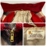 【曜日割引対象外】 ヴィンテージ vintage ~50's シャンハウス shanhouse ウールコート ジャケット レッド 201MT-4712 VB