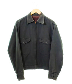 ヴィンテージ Vintage 50's work jacket ワークジャケット GRIPPER ZIPPER ブランケット付き 表記なし ジャケット カーキ 103MT-774