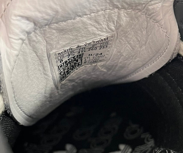 アディダス adidas originals CLOUD WHITE SAMBA LT LONG TONGUES サンバ LT 黒白  JI3200 メンズ靴 スニーカー ブラック 26cm 101sh-2325