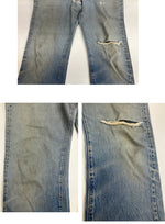 リーバイス Levi's 80's 80年代 501 黒カン 赤耳 ボタン裏524刻印 VINTAGE ヴィンテージ デニム ブルー - 101MB-647