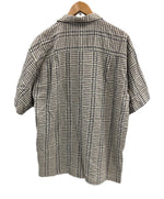 パタゴニア PATAGONIA 2000年製 00’s A/C Shirt  ACシャツ チェックシャツ シャドーチェック ポルトガル製 ORGANIC COTTON  52917 半袖シャツ グレー Mサイズ 101MT-4763