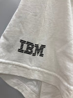 ヴィンテージ vintage 企業Tシャツ IBM バックプリント 白 Tシャツ ホワイト Lサイズ 101MT-3181