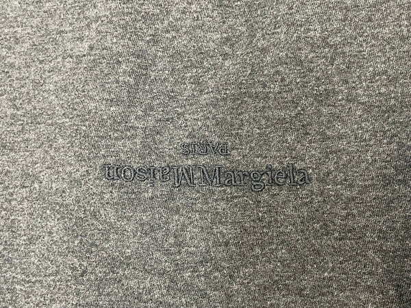 メゾン マルジェラ Maison Margiela 22SS 反転 ディストーテッドロゴ TEE S50GC0659 54 Tシャツ グレー 601MT-17