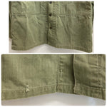 【曜日割引対象外】 ヴィンテージ vintage 40's USMC P-44 HBT ユーティリティジャケット ヘリンボーン ステンシル ジャケット カーキ 201MT-4748 VB