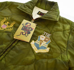 テーラートウヨウ TAILOR 東洋 キルティングジャケット ベトジャン TT12333 ジャケット グリーン Sサイズ 103MT-3297