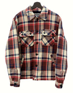 アベイシングエイプ A BATHING APE 23AW BAPE CHECK CPO JACKET ベイプ チェック ジャケット アンカーボタン ボア  ラブジェネチェック 001LJJ801010M ジャケット チェック マルチカラー Lサイズ 104MT-588 | 古着通販のドンドンサガール