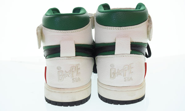 ア ベイシング エイプ  A BATHING APE  BAPE STA 93 ハイカットスニーカー メンズ靴 スニーカー グリーン 29cm 103S-1229