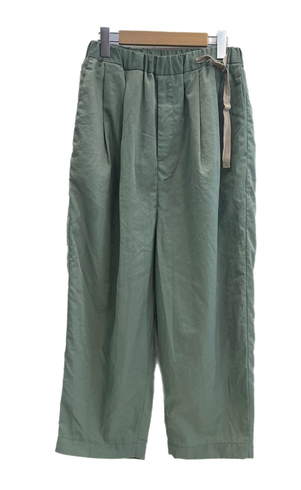 ドゥルカマラ Dulcamara タックワイドパンツ ユニセックス GREEN ボトムスその他 グリーン サイズ1 101MB-670