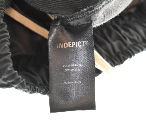 インディピクト INDEPICT Knee patch pants パンツ 黒 ボトムスその他 ブラック Mサイズ 103MB-524