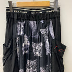 フラボア FRAPBOIS 膝丈スカート 猫柄 スカート ブラック 201LB-113