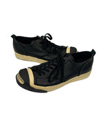 アンダーカバー UNDERCOVER JP型 トゥ ロゴ オール レザー ローカット UCP9F01 メンズ靴 スニーカー ブラック L 27.5cm 101sh-2035