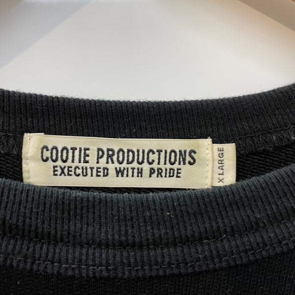 クーティー COOTIE スウェット スウェット ブラック XLサイズ 201MT-3067