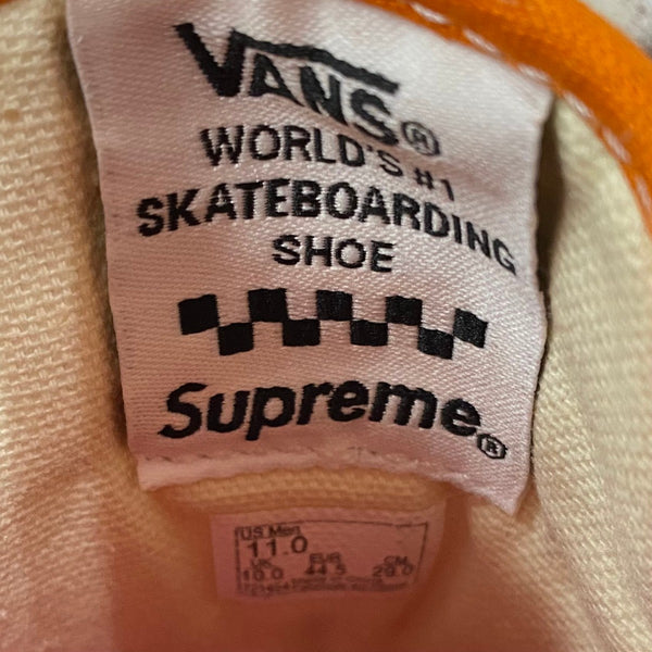 シュプリーム SUPREME Vans Leopard Old Skool Orange メンズ靴 スニーカー オレンジ 29.0cmサイズ 201-shoes1332