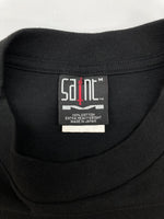 セントマイケル SAINT MICHAEL 21SS S/S TEE LOGO ロゴ Tシャツ チェーン刺繍 半袖 黒 SM-S21-0001-007 Tシャツ ロゴ ブラック Mサイズ 104MT-2005