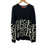 シュプリーム SUPREME 20AW fuck sweater セーター ブラック XLサイズ 201MT-4307