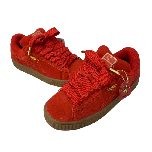 プーマ PUMA Suede XL 401709-01 メンズ靴 スニーカー レッド