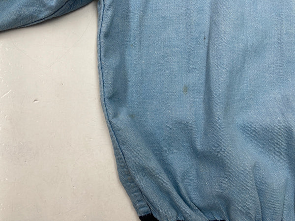 ヴィンテージ vintage 50s 50年代 PENNY'S ペニーズ 棒TALON ジップアップ ダンガリー アウター 水色 青 ジャケット 無地 ブルー 104MT-1358