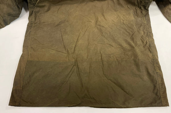 バブアー BARBOUR 90's 90年代 3ワラント BORDER ボーダー ワックス コットン オイルドジャケット コート VINTAGE ヴィンテージ A200 C40 ジャケット カーキ 101MT-5340