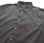 ジルサンダー JIL SANDER  ストレッチ レギュラーカラー 半袖シャツ JSMK740826 43 半袖シャツ ネイビー 103MT-2957