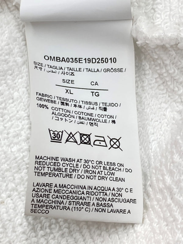 オフホワイト OFF-WHITE ABSTRACT SPLIT ARROWS SWEAT SHIRT スウェット トレーナー 白 スウェット ロゴ ホワイト XLサイズ 104MT-1462