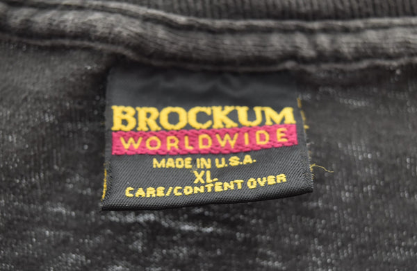 バンドTシャツ BAND-T 90s 90年代 Brockumタグ Pink floyd Band T-Shirt ブロッカム ピンクフロイド バンド Tシャツ  Tシャツ ブラック LLサイズ 103MT-2385