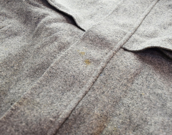 US US古着 70s THE FOX COLLECTION ウールブルゾン Made in USA 70's USA製 ジャケット グレー Lサイズ 103MT-3562