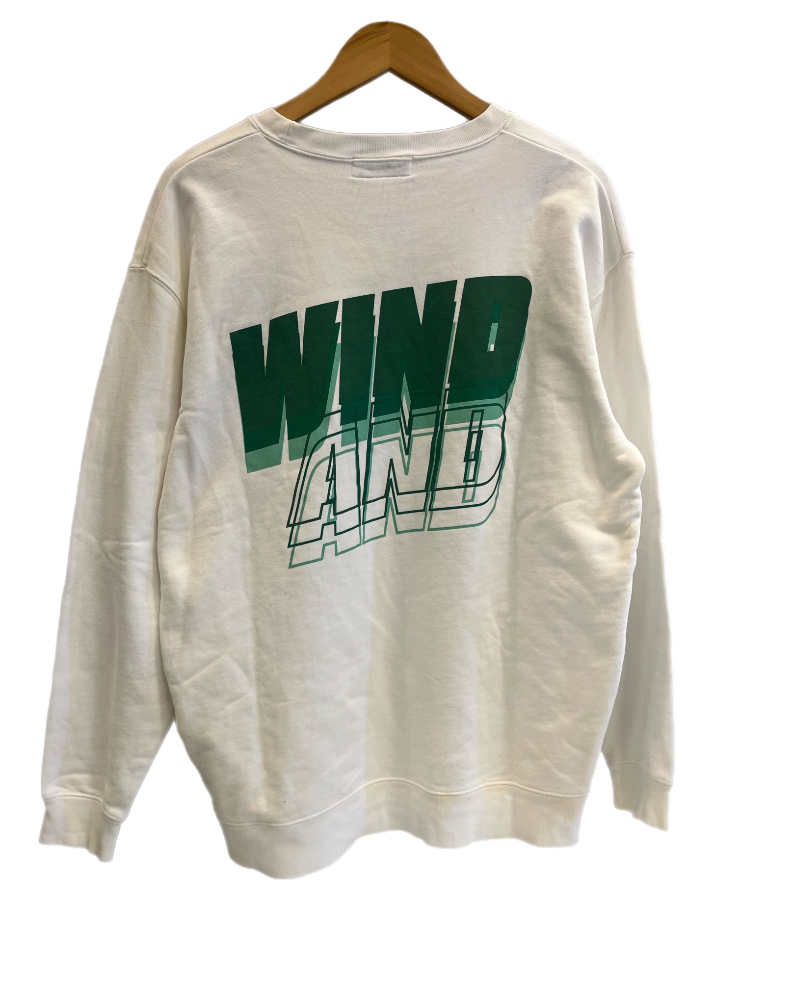 ウィンダンシー WIND AND SEA SEA ALIVE CREW NECK バックプリント 