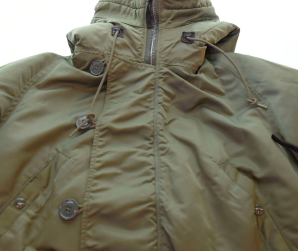 アルファ ALPHA INDUSTRIES 90s USA製 TYPE N-2B フライトジャケット カーキ ジャケット カーキ Mサイズ 103MT-1561