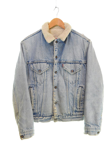 リーバイス Levi's 80s 90s ボアデニムジャケット Made in USA 80's 90's USA製 42R ジャケット ブルー 103MT-3305