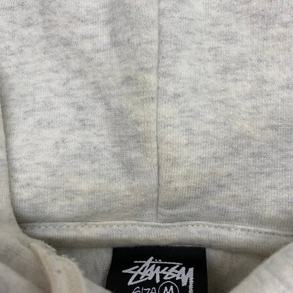 ステューシー STUSSY エイトボール パーカ グレー Mサイズ 201MT-4562