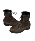 レッドウィング RED WING 90'S 90年代 Irish Setter 859-2 半円緑タグ スーパーソール アメリカ製 MADE IN USA メンズ靴 ブーツ ワーク ブラウン サイズ不明 101sh-2032