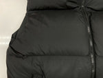 ザノースフェイス THE NORTH FACE MENS HOMMES DOWN VEST ダウンベスト 700フィル 刺繍 BLACK 黒 ベスト ロゴ ブラック Lサイズ 104MT-719