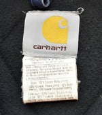 カーハート Carhartt アクティブジャケット ダック地 裏地キルティング 紺フェード ジャケット ネイビー Mサイズ 103MT-844