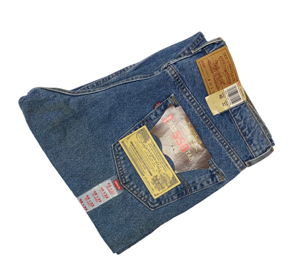 【曜日割引対象外】 リーバイス Levi's 90's 550 DEADSTOCK SHED JEANS USA製 デニム W32サイズ 201MB-727 VB