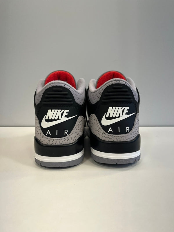 ジョーダン JORDAN NIKE AIR JORDAN 3 RETRO Black Cement ナイキ エアジョーダン3 レトロ ブラックセメント DN3707-010 メンズ靴 スニーカー ブラック 27cm 101sh-2308